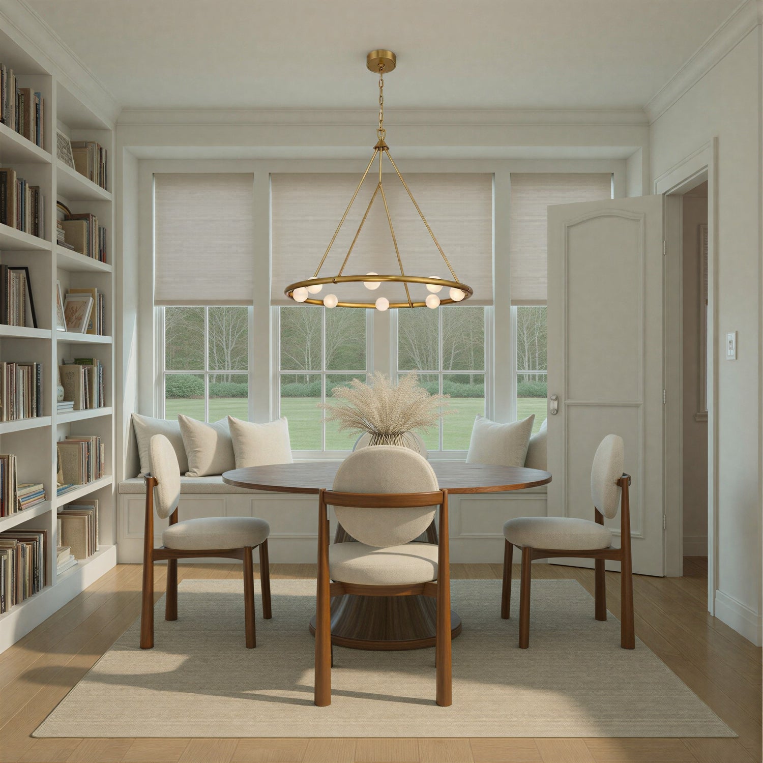 Crystorama - TRL-2805-LG - LED Chandelier - Terrell - Luxe Gold