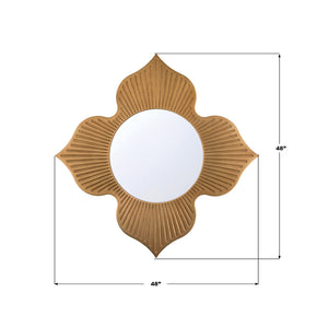 Crystorama - TUL-M100-BB - Mirror - Tullos - Burnished Brass