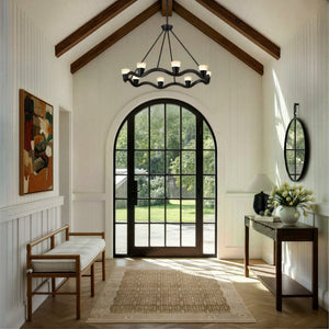 Crystorama - VNC-6508-NB - LED Chandelier - Vance - Bronze Noir