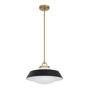 Crystorama - XAN-8006-VG-MK - One Light Pendant - Xander - Vibrant Gold