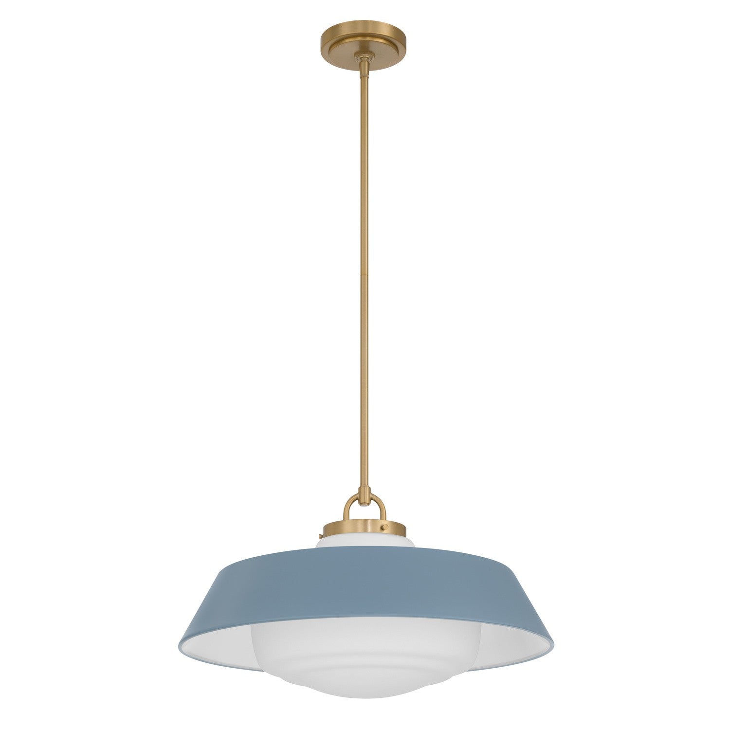 Crystorama - XAN-8009-VG-BL - Three Light Pendant - Xander - Vibrant Gold