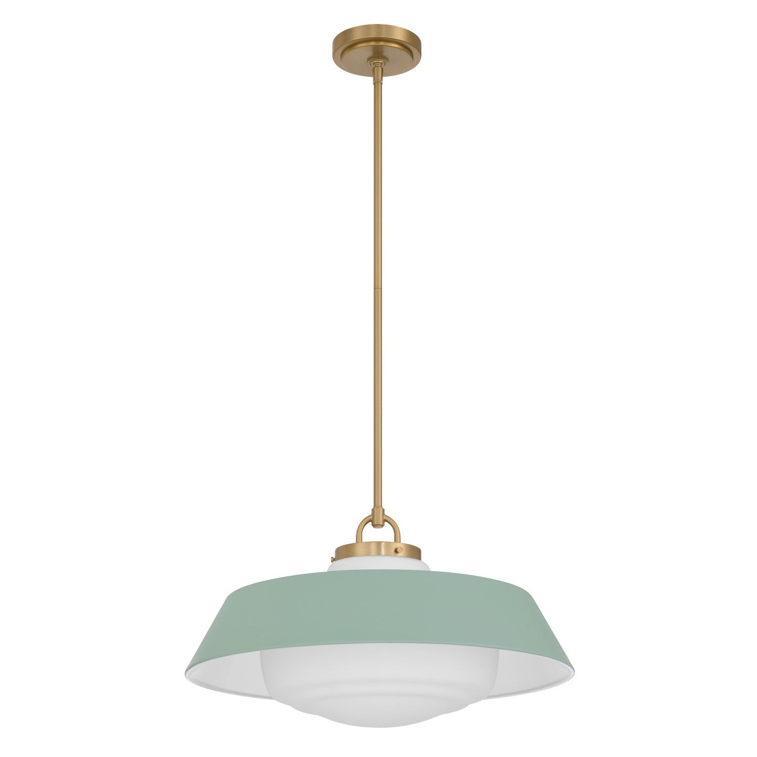 Crystorama - XAN-8009-VG-GR - Three Light Pendant - Xander - Vibrant Gold