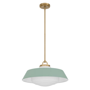 Crystorama - XAN-8009-VG-GR - Three Light Pendant - Xander - Vibrant Gold