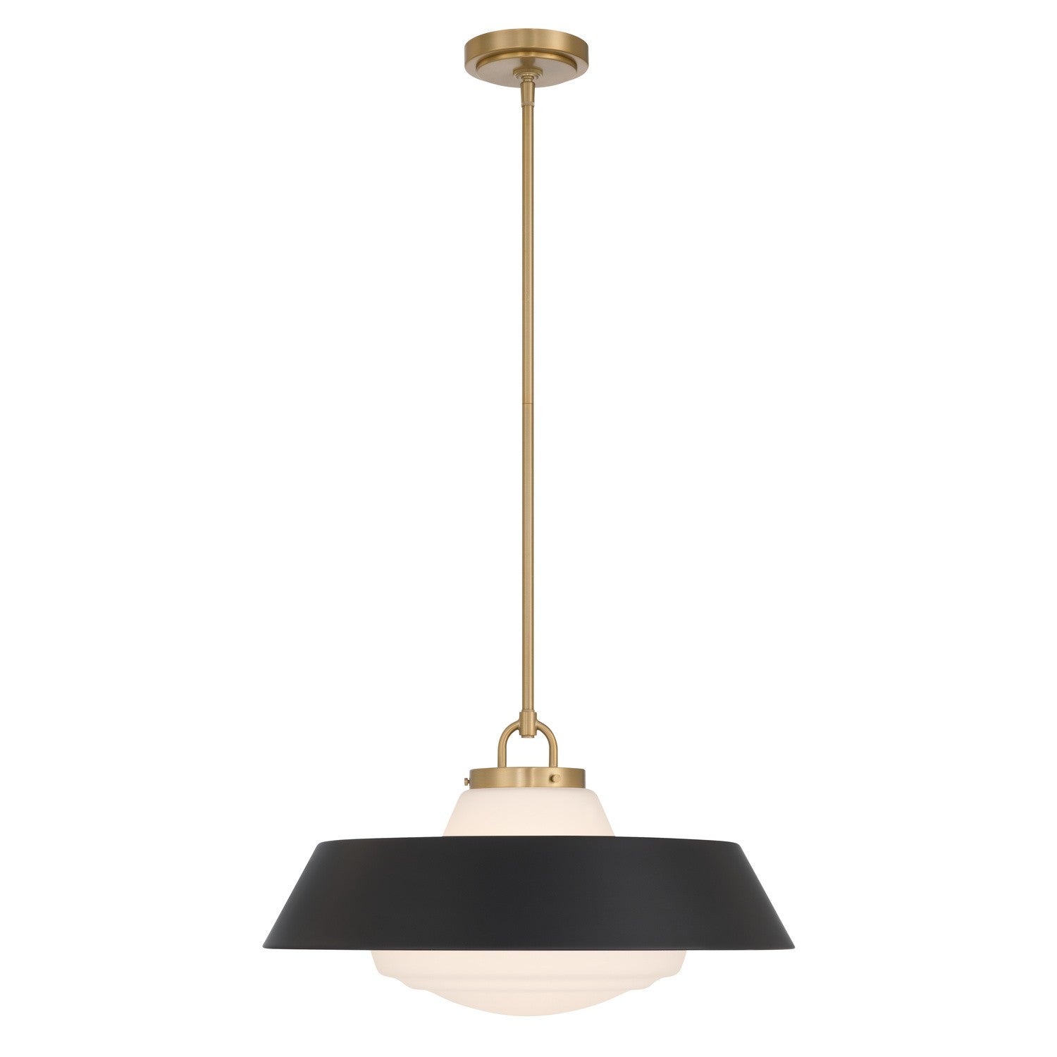 Crystorama - XAN-8009-VG-MK - Three Light Pendant - Xander - Vibrant Gold