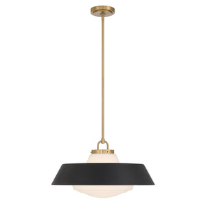 Crystorama - XAN-8009-VG-MK - Three Light Pendant - Xander - Vibrant Gold