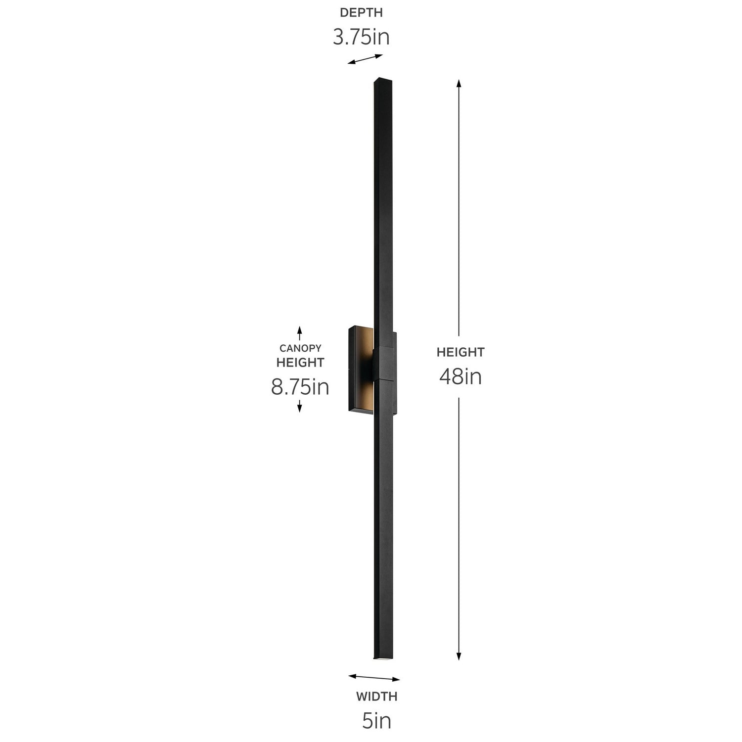 Kichler - 59149BKTLED - LED Outdoor Wall Mount - Nocar - Textured Black
