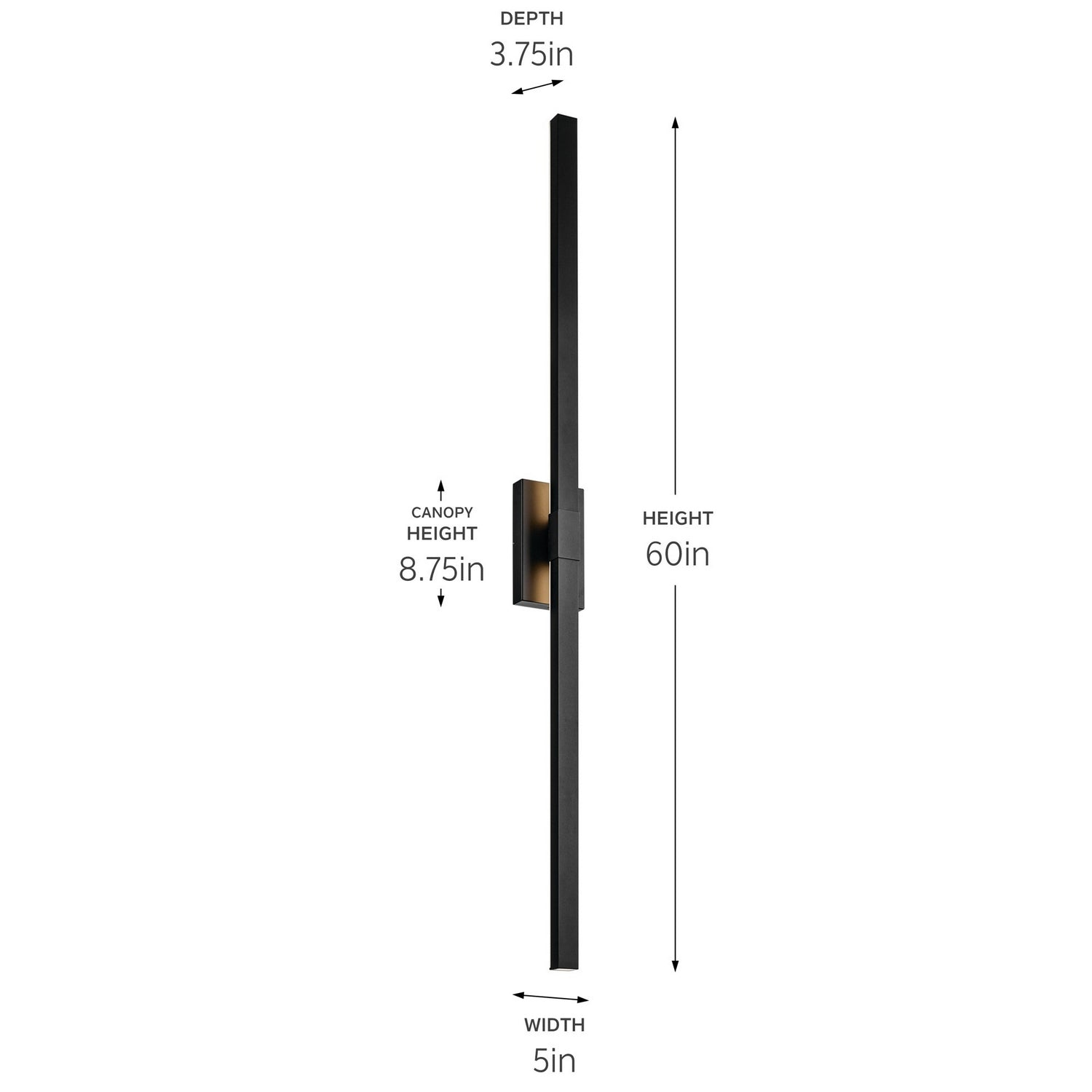 Kichler - 59150BKTLED - LED Outdoor Wall Mount - Nocar - Textured Black
