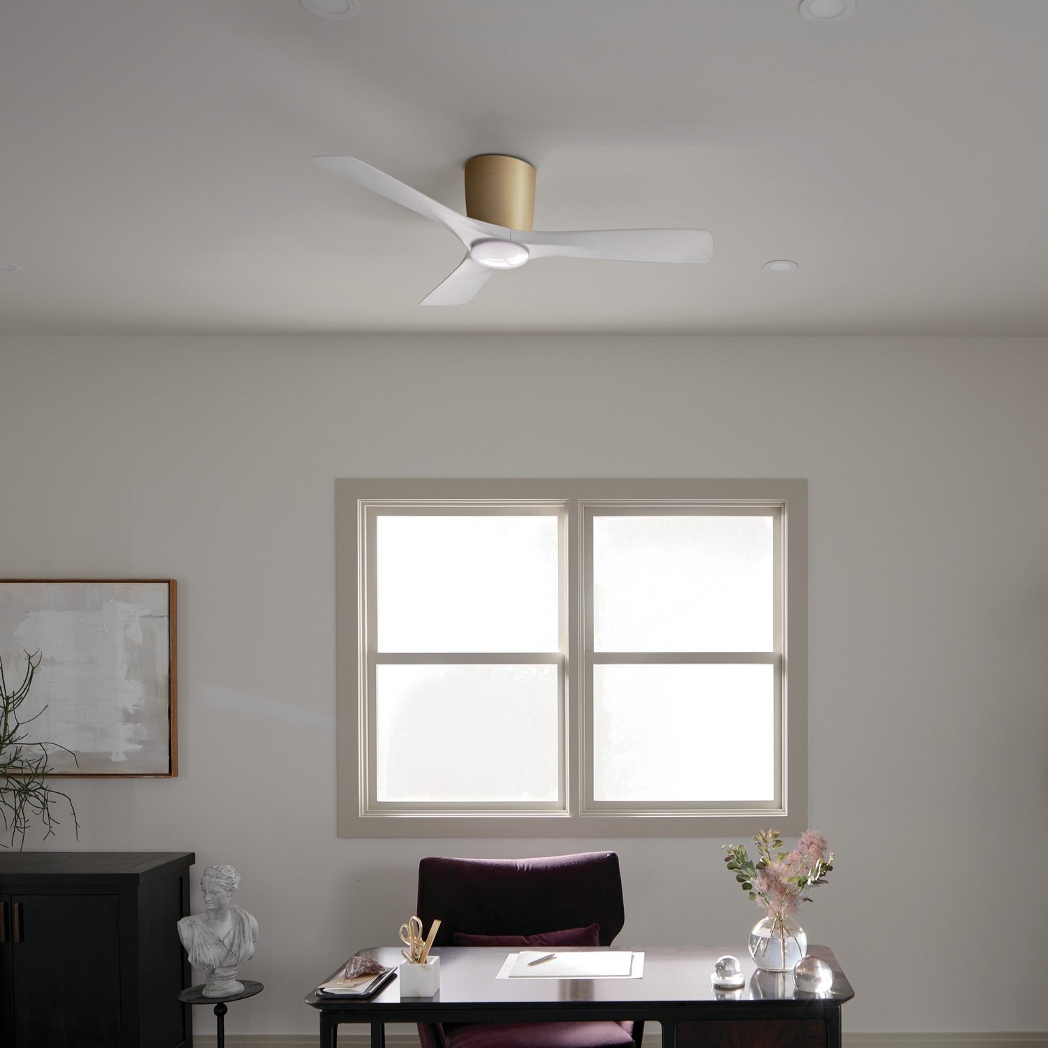 Kichler - 300032CPZ - 48" Ceiling Fan - Volos - Champagne Bronze