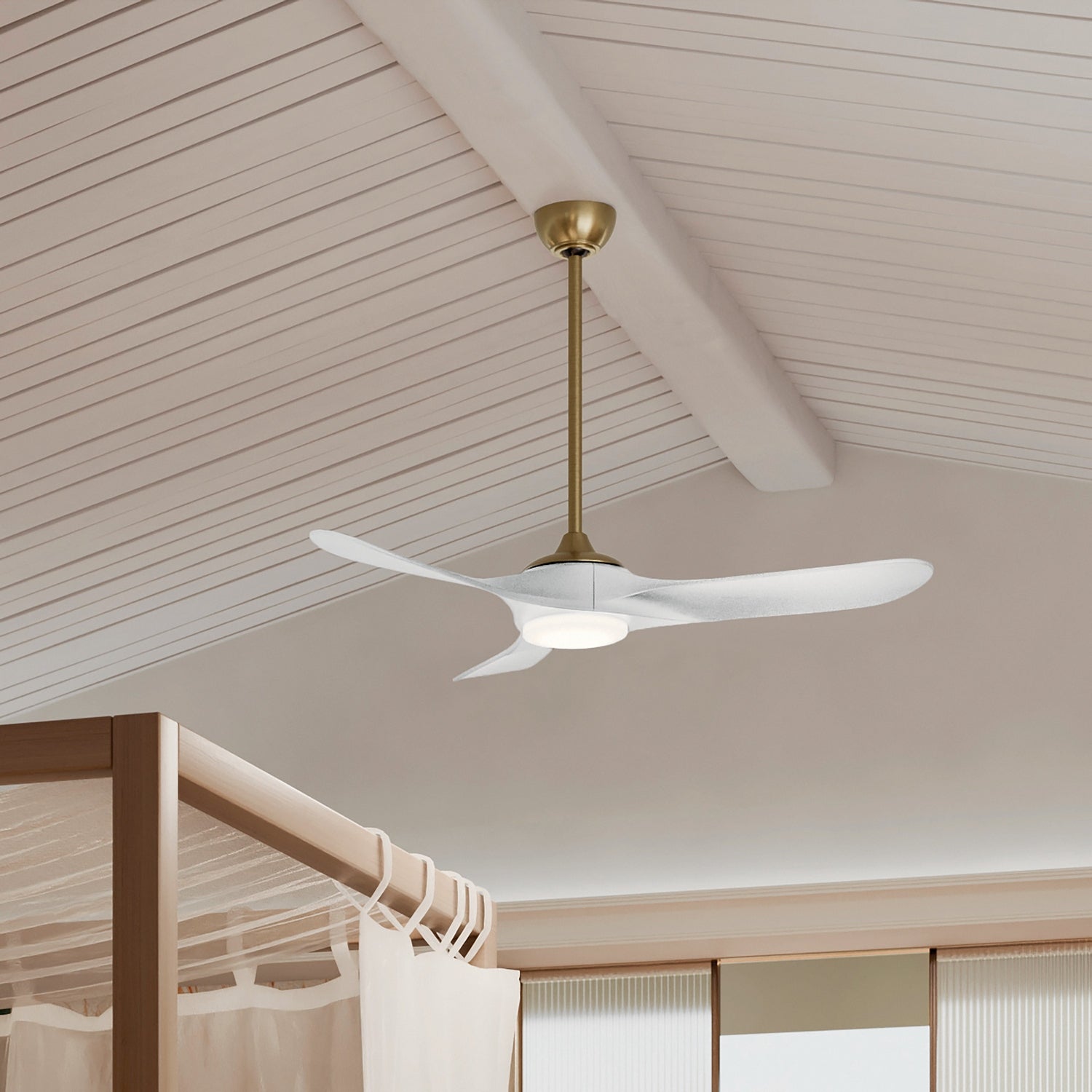 Kichler - 310552CPZMWH - 52" Ceiling Fan - Mylo - Champagne Bronze