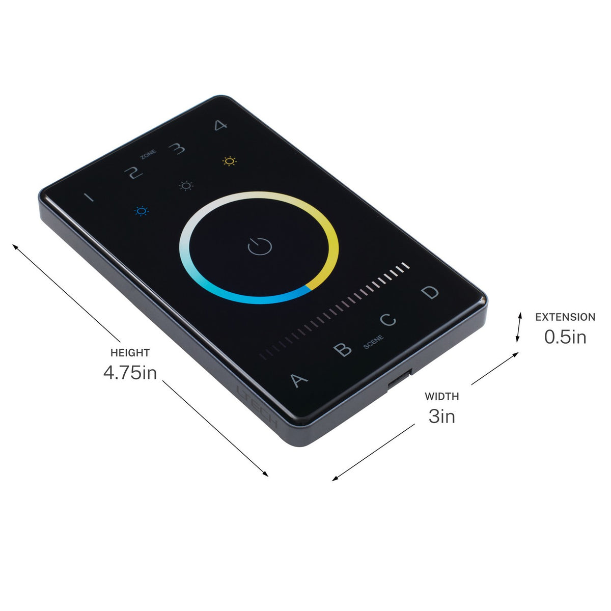 Tunable Tape Light Wall Controller