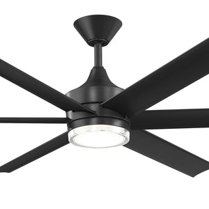 Kichler - 310065-BK - 65" Ceiling Fan - Solen - Matte Black
