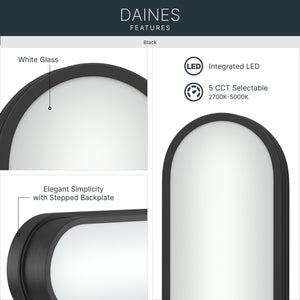 Kichler - 55246BKLED - LED Bath Bar - Daines - Black