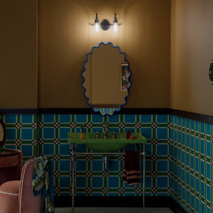 Kichler - 55251BK - Two Light Bath - Niccol - Black