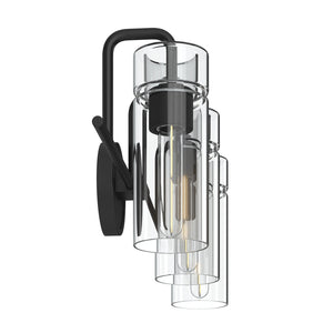 Kichler - 55252BK - Three Light Bath - Niccol - Black