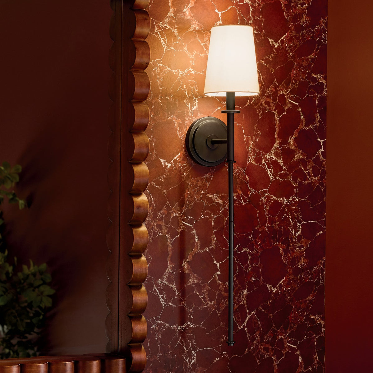 Kichler - 52808BK - One Light Wall Sconce - Kleine - Black