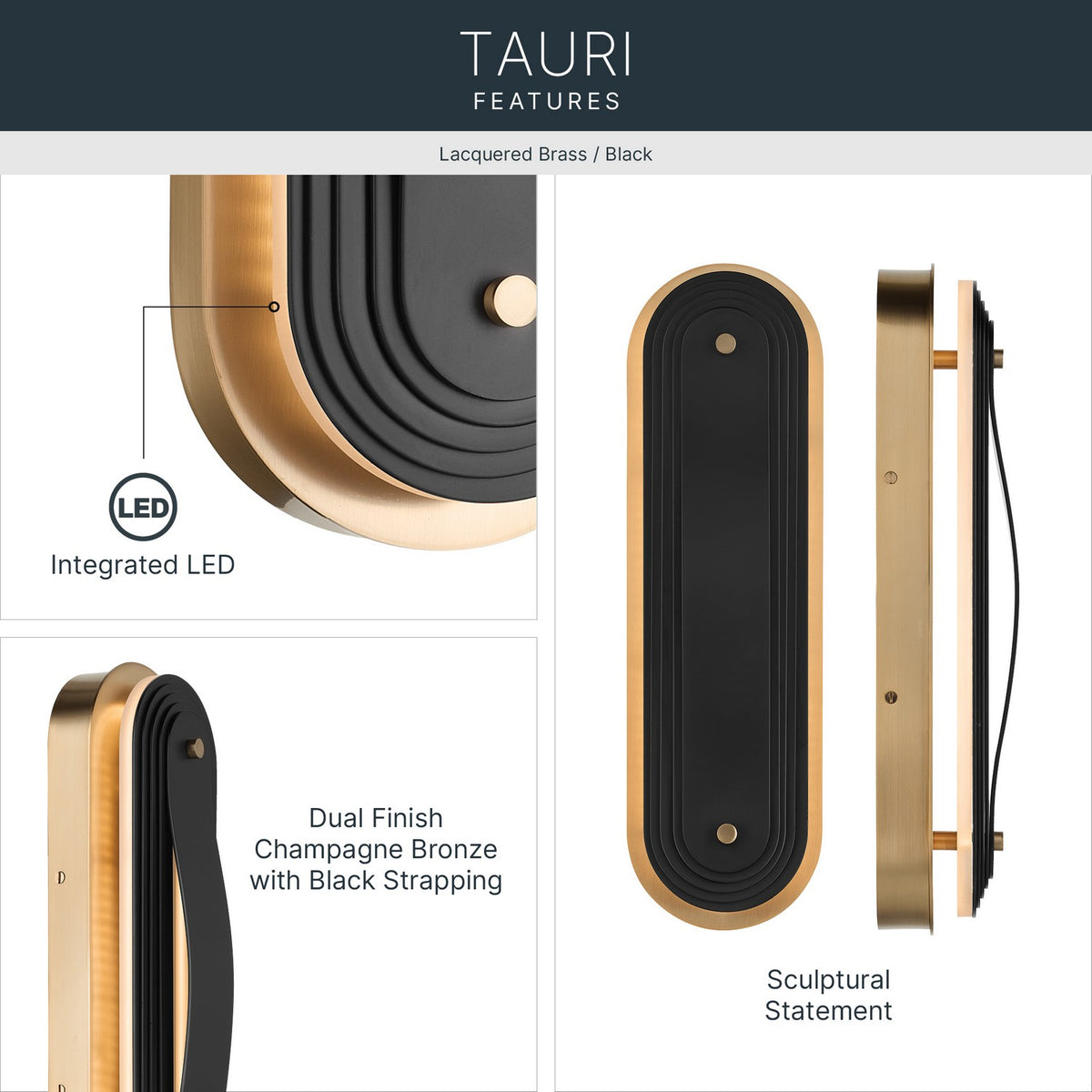 Tauri Wall Sconce