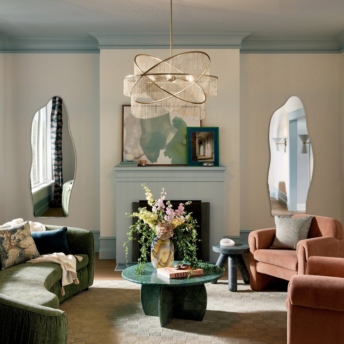 Kichler - 52824CPZ - Six Light Chandelier - Khaite - Champagne Bronze