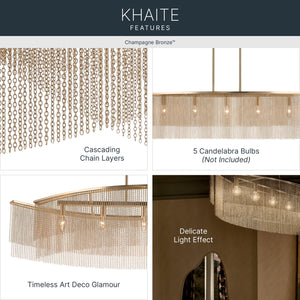 Khaite Linear Chandelier