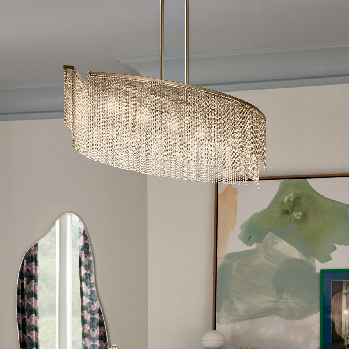 Khaite Linear Chandelier