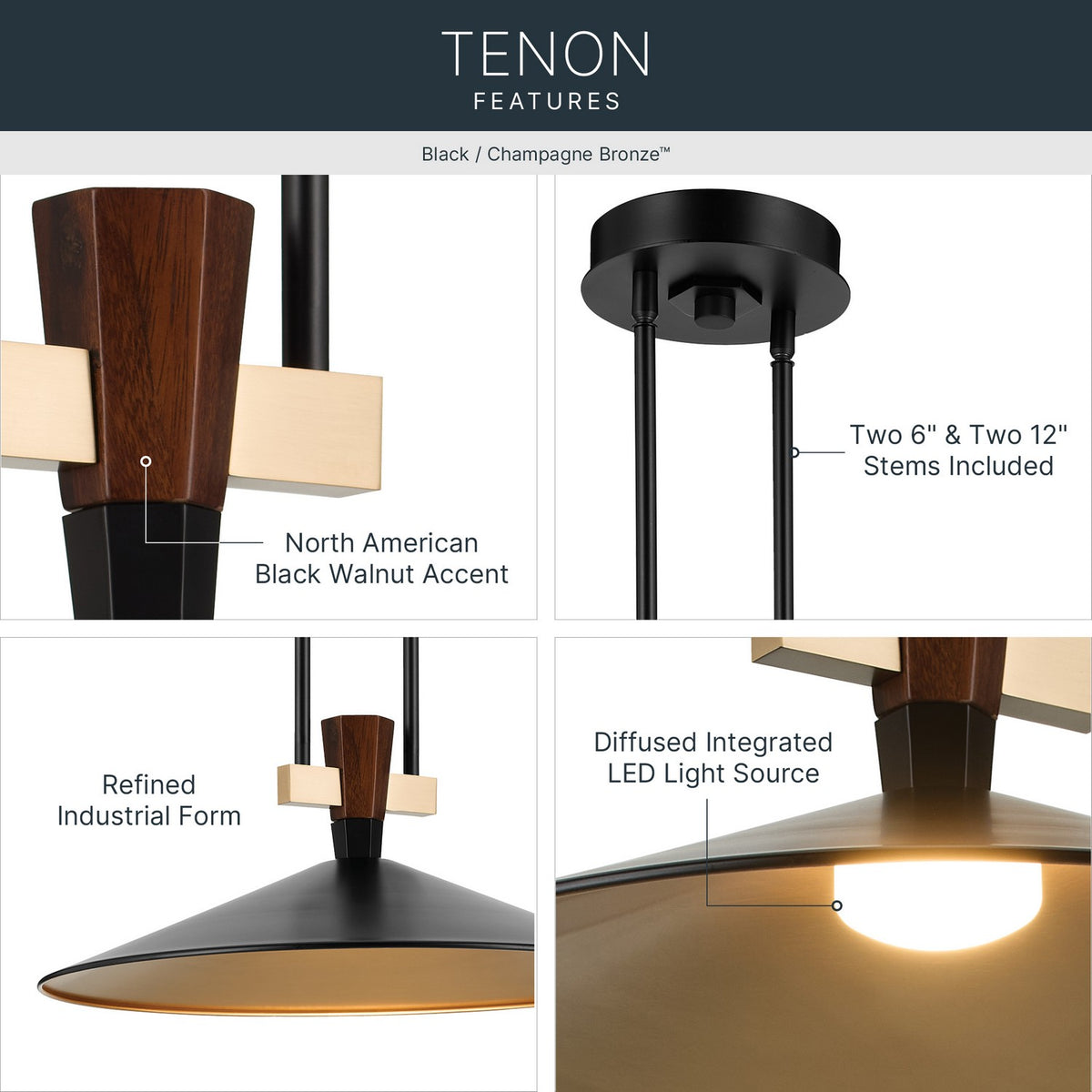 Tenon Pendant
