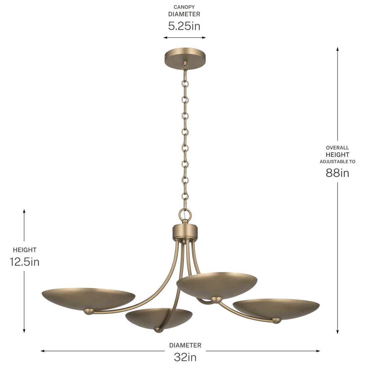 Palmela Convertible Chandelier