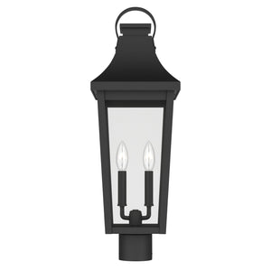 Kichler - 59197BKT - Two Light Outdoor Post Lantern - Cleary - Textured Black