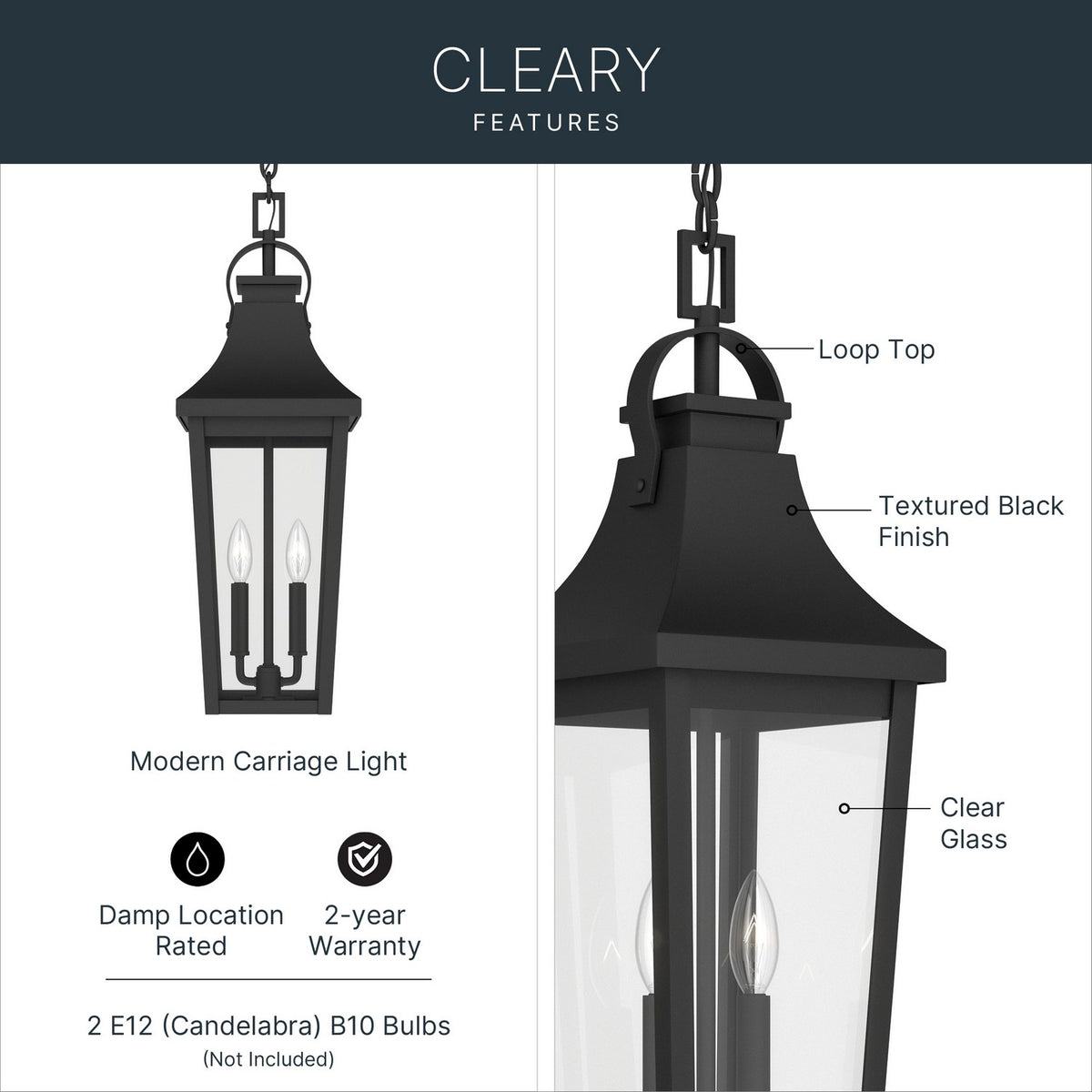 Cleary Outdoor Pendant