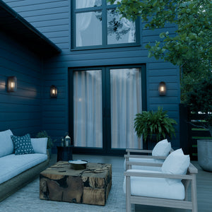 Kichler - 59200BKT - One Light Outdoor Wall Mount - Marea - Textured Black