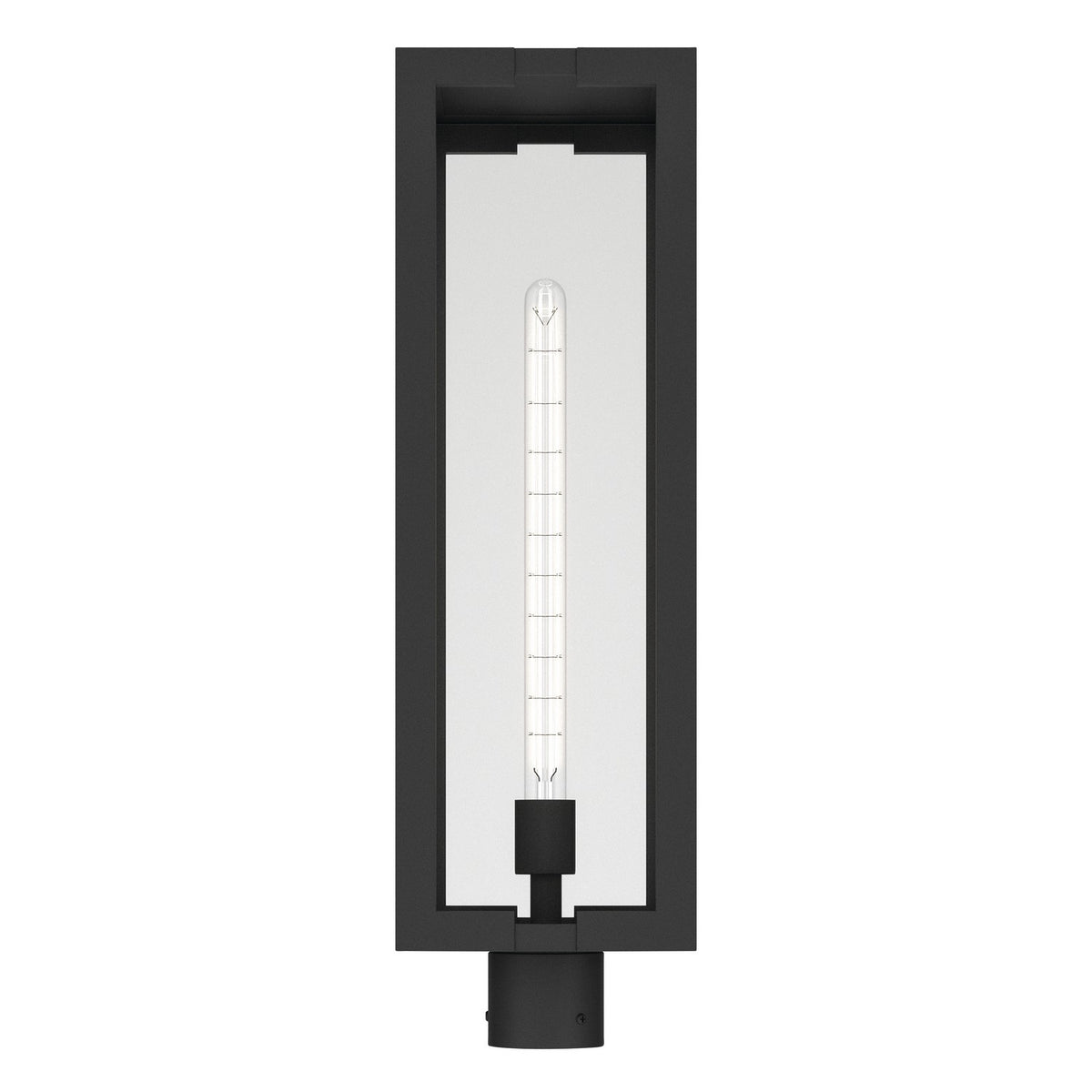 Kichler - 59211BKT - One Light Outdoor Post Lantern - Calen - Textured Black