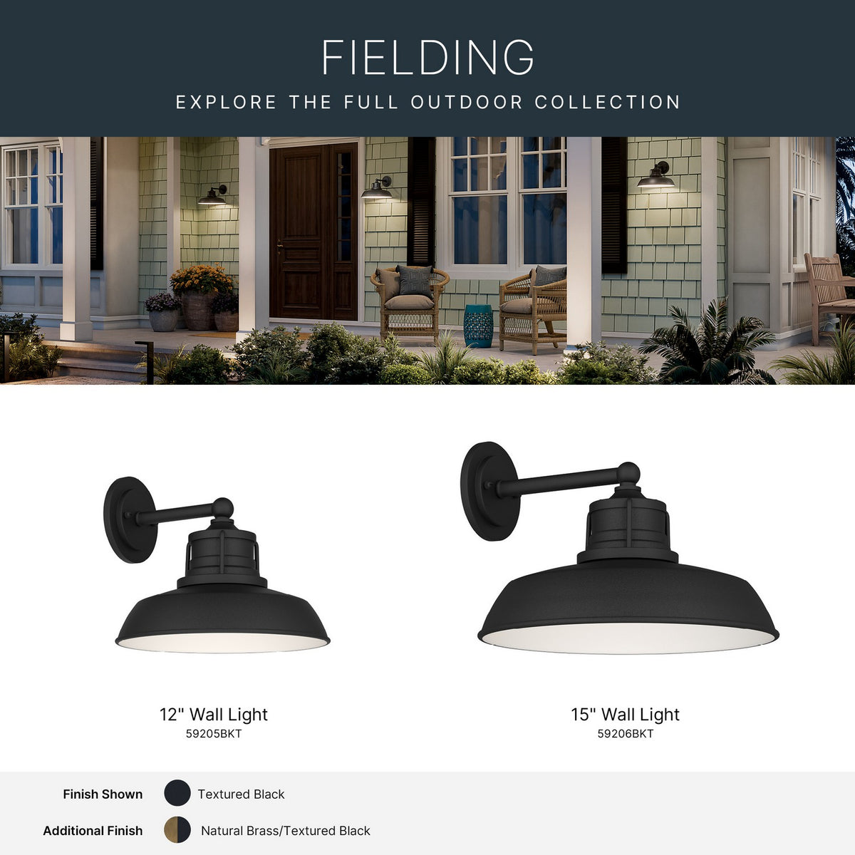 Fielding Outdoor Wall Mount