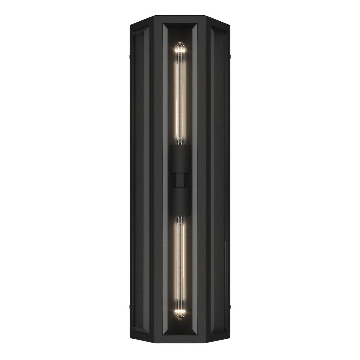 Kichler - 59216BKT - Two Light Outdoor Wall Mount - Berens - Textured Black
