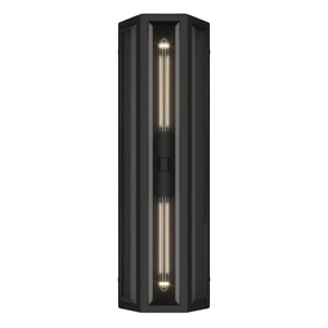 Kichler - 59216BKT - Two Light Outdoor Wall Mount - Berens - Textured Black