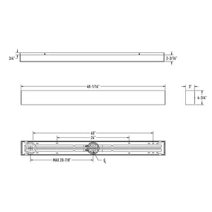 Boulevard Linear Wall Sconce