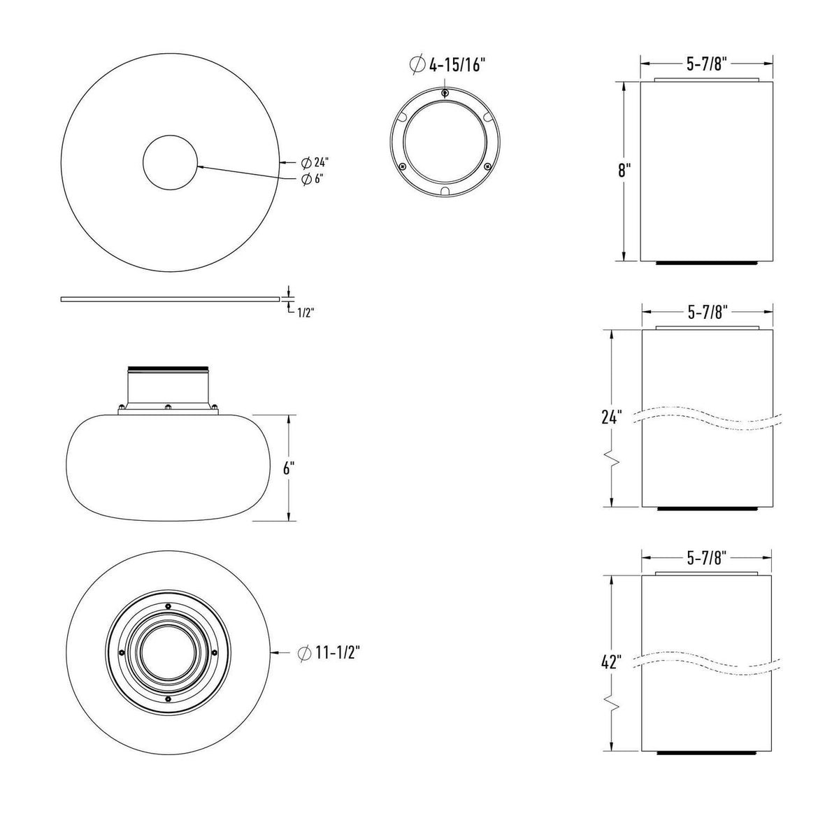 Pillar Glass Ball