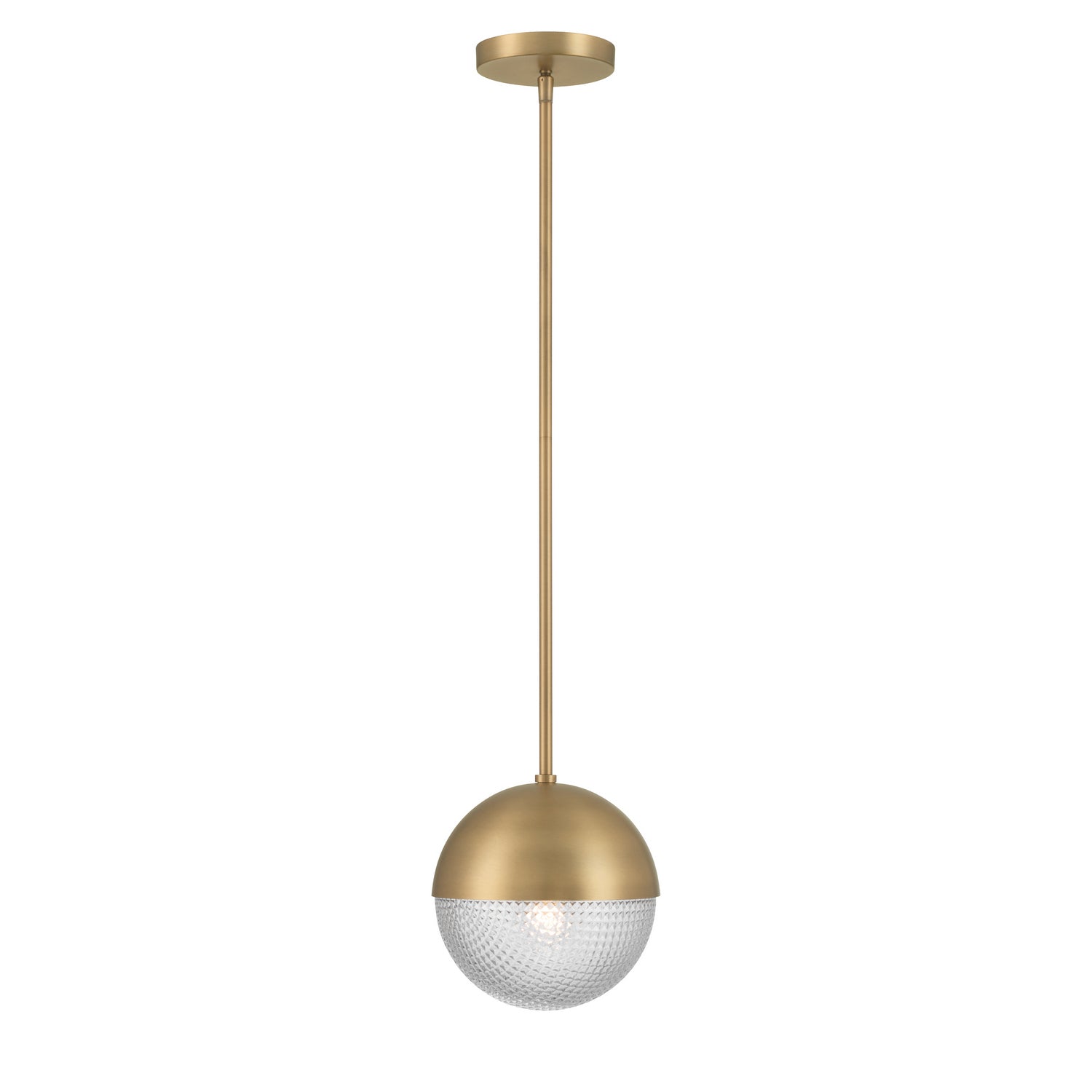 Minka-Lavery - 10126-732 - One Light Mini Pendant - Luniva - Legacy Brass