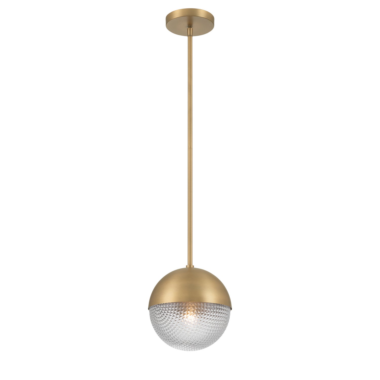 Minka-Lavery - 10126-732 - One Light Mini Pendant - Luniva - Legacy Brass