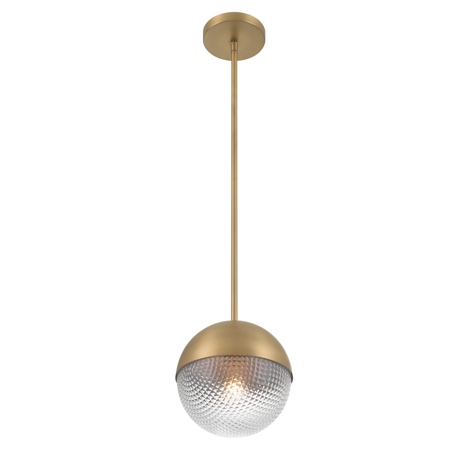 Minka-Lavery - 10126-732 - One Light Mini Pendant - Luniva - Legacy Brass