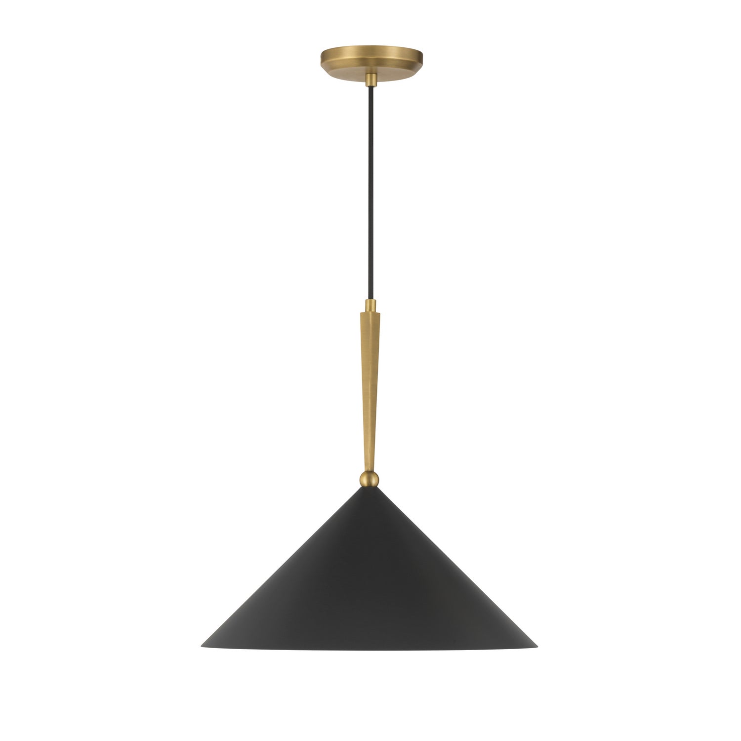 Minka-Lavery - 10315-855 - One Light Pendant - Cortan - Legacy Brass