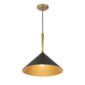 Minka-Lavery - 10315-855 - One Light Pendant - Cortan - Legacy Brass