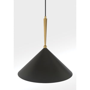 Minka-Lavery - 10315-855 - One Light Pendant - Cortan - Legacy Brass