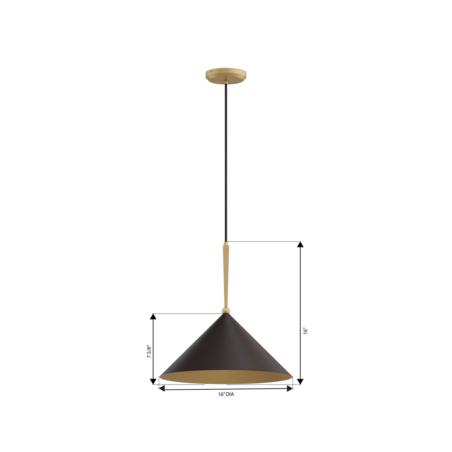 Minka-Lavery - 10315-855 - One Light Pendant - Cortan - Legacy Brass