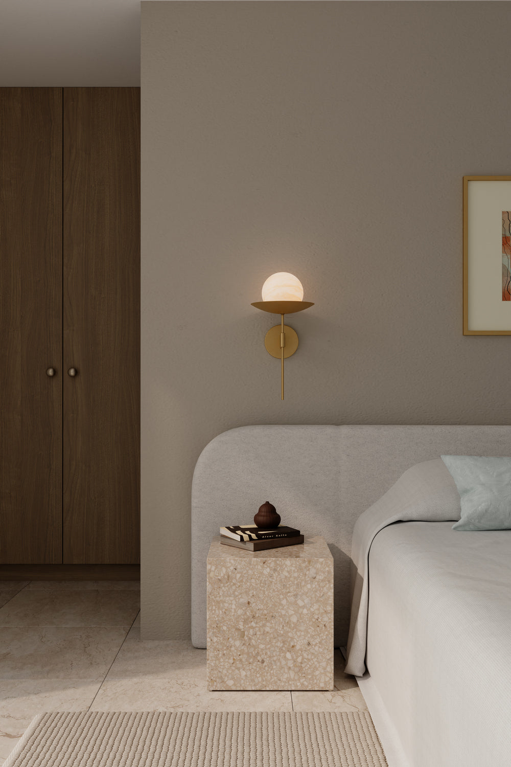 Minka-Lavery - 10380-732 - One Light Wall Sconce - Olenne - Legacy Brass
