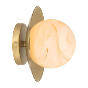 Minka-Lavery - 10381-732 - One Light Bath Sconce - Olenne - Legacy Brass