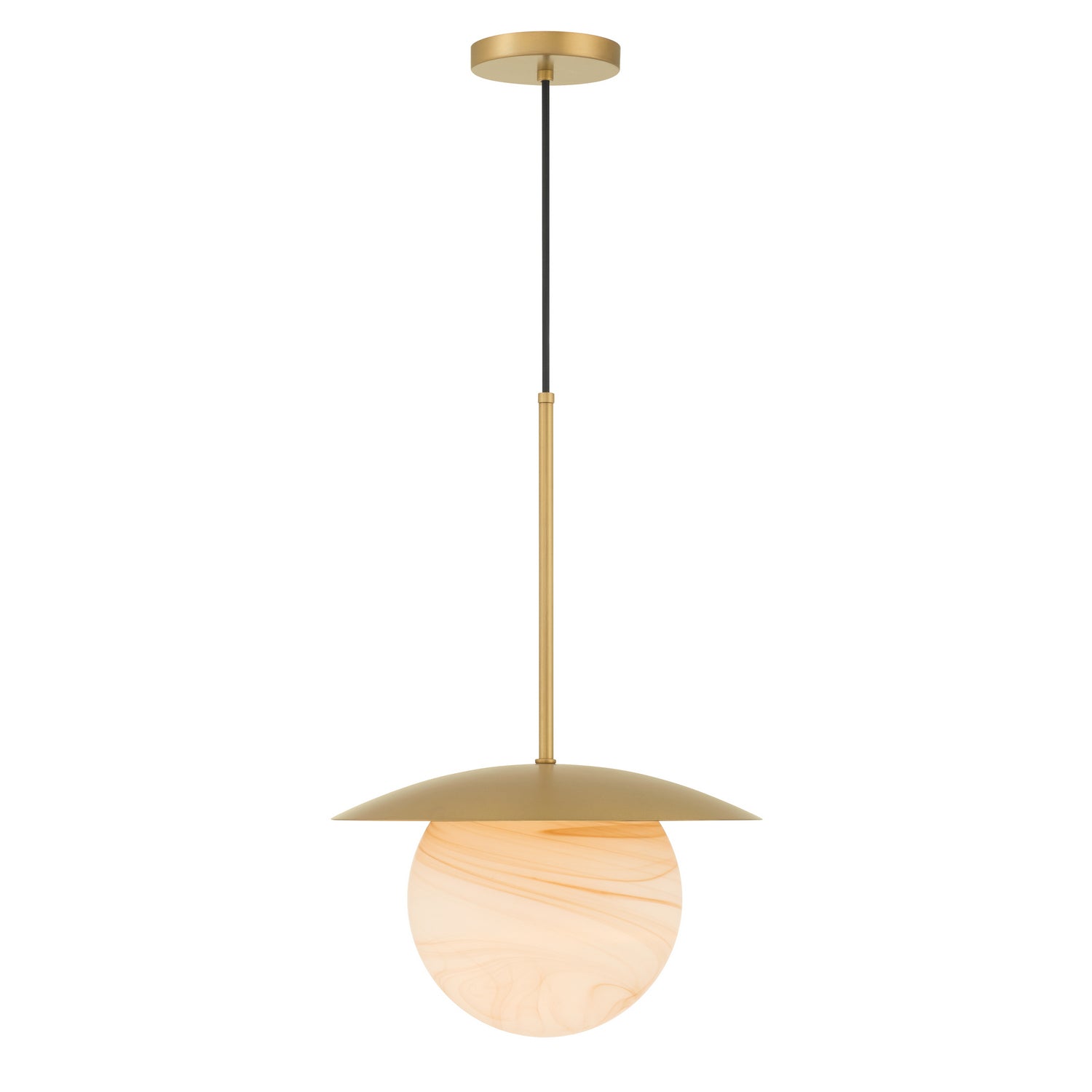 Minka-Lavery - 10385-732 - One Light Pendant - Olenne - Legacy Brass