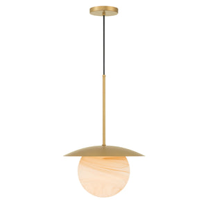 Minka-Lavery - 10385-732 - One Light Pendant - Olenne - Legacy Brass