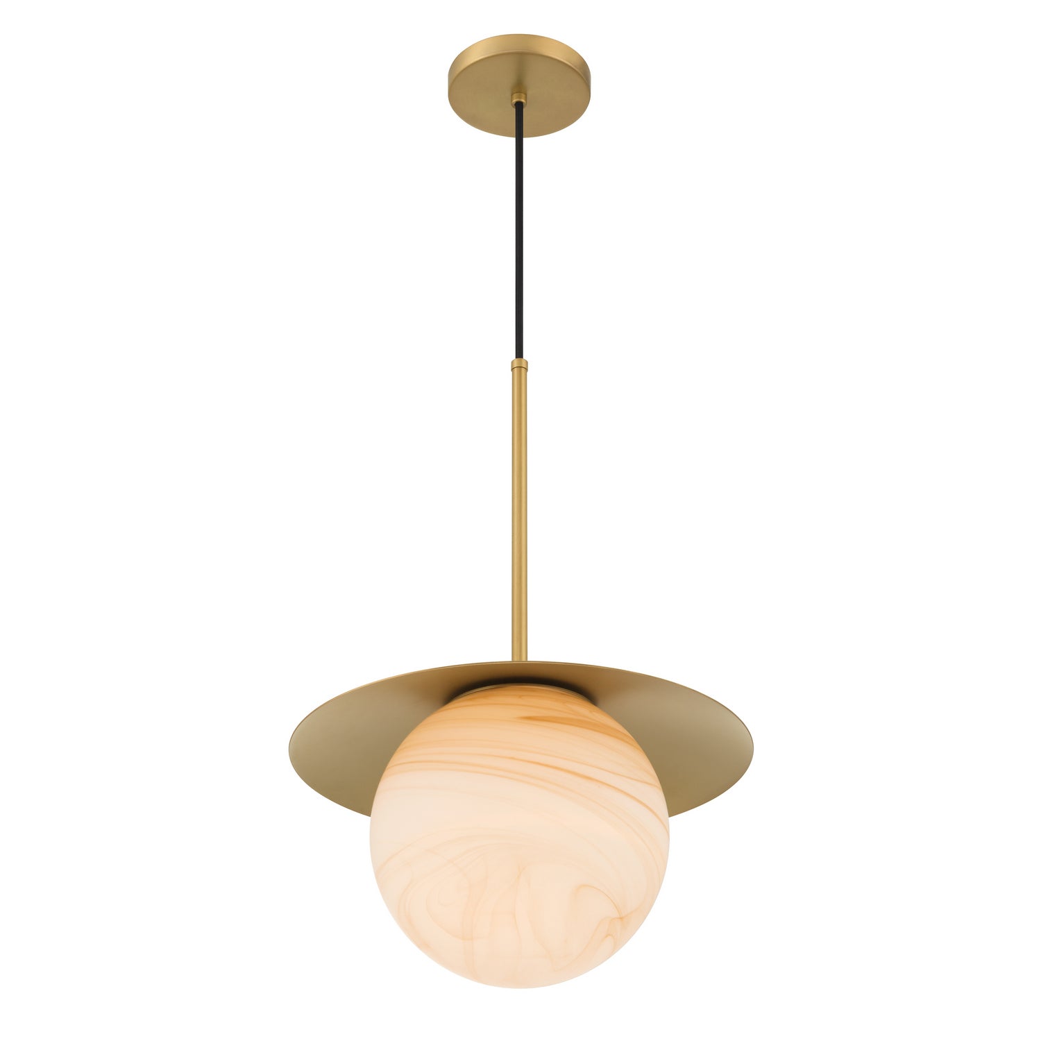 Minka-Lavery - 10385-732 - One Light Pendant - Olenne - Legacy Brass