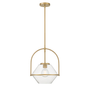 Minka-Lavery - 11895-732 - One Light Pendant - Coralyn - Legacy Brass
