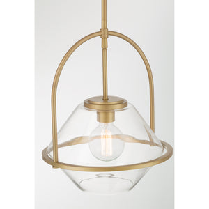 Minka-Lavery - 11895-732 - One Light Pendant - Coralyn - Legacy Brass
