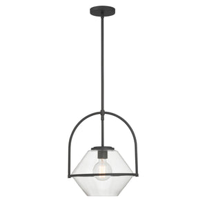 Minka-Lavery - 11895-899 - One Light Pendant - Coralyn - Dark Matte Black