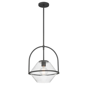 Minka-Lavery - 11895-899 - One Light Pendant - Coralyn - Dark Matte Black